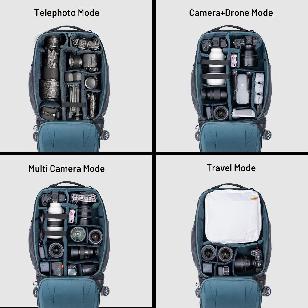 PGYTECH Roller Camera Backpack (Space Black) - Image 4