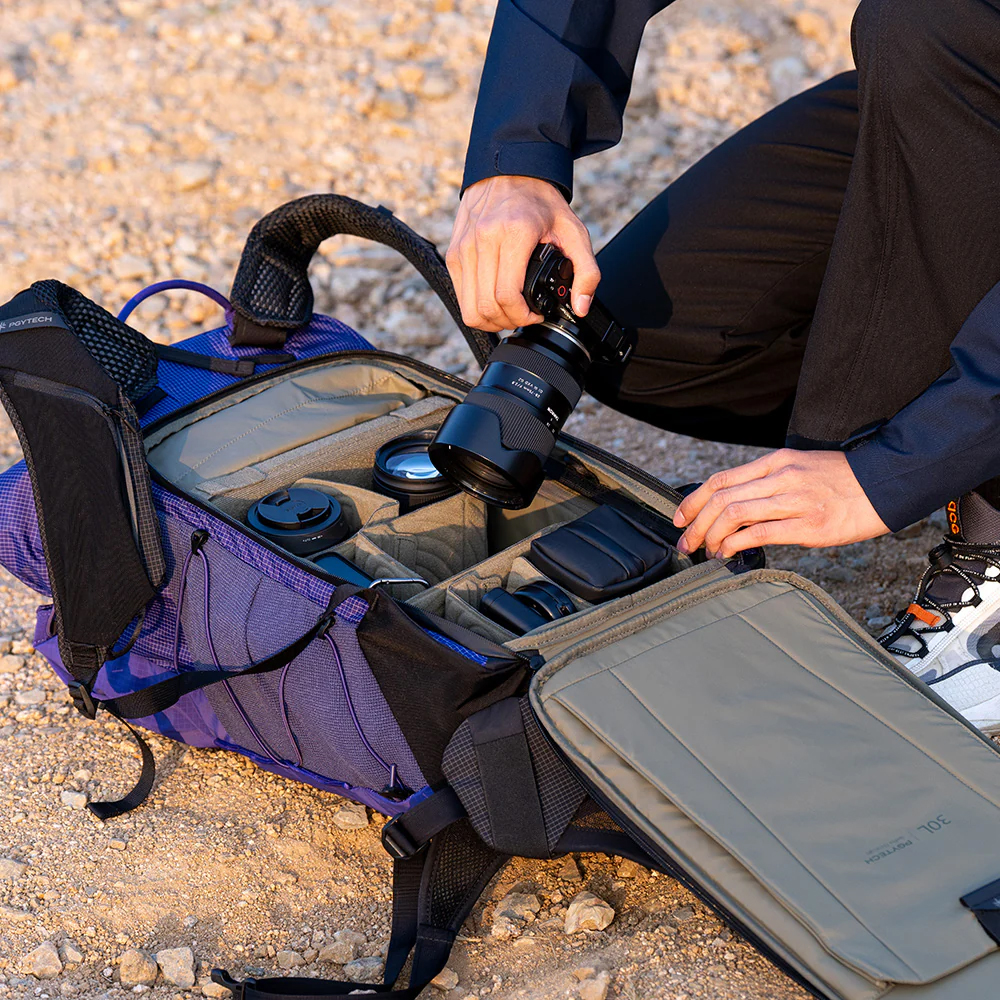 PGYTECH OnePro Ultralight Backpack 20L (Space Black) - Image 4