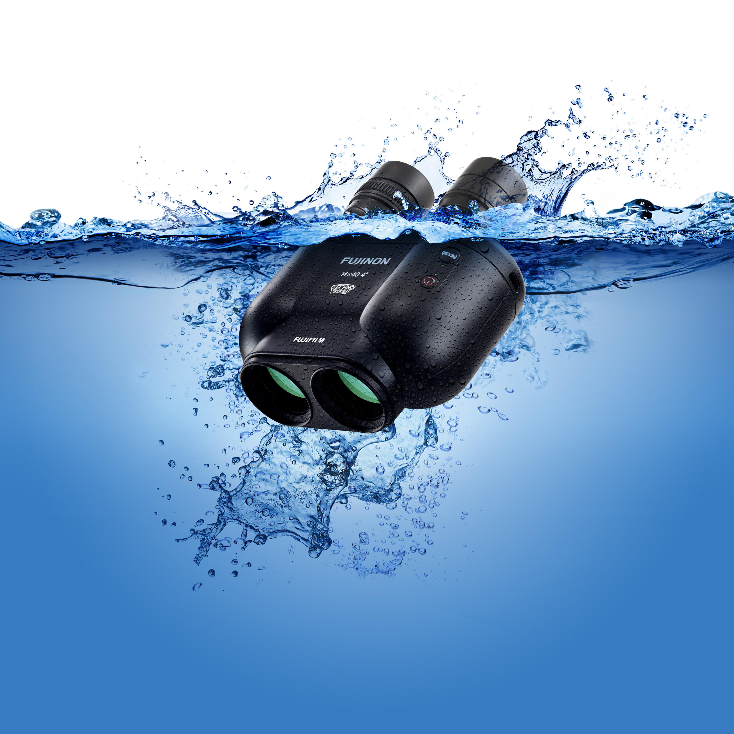 Fujinon 14x40 Techno-Stabi TS-X14 Navy Binocular - Image 3